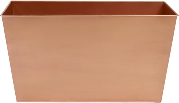 Copper Plated Flower Box