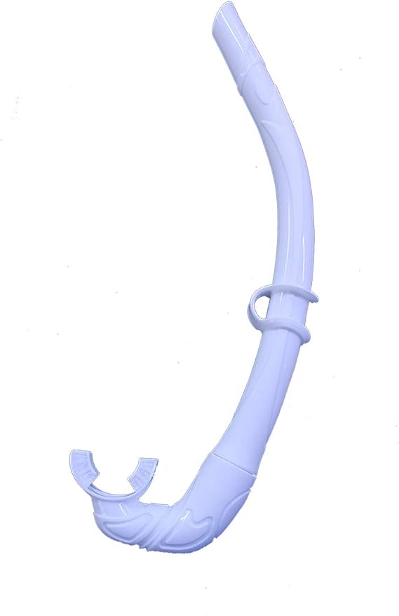 Freedive Snorkel l Flexible Roll Up Snorkel with Compact Storage Case for Scuba Diving, Spearfishing and Snorkeling
