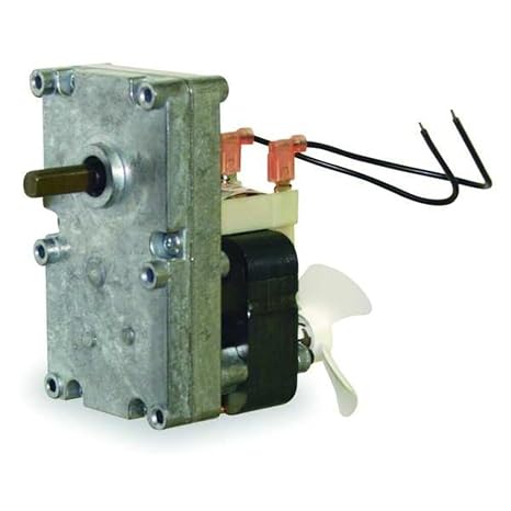 Dayton 1LNG2 AC Gear Motor, 1 RPM, Open, 115V