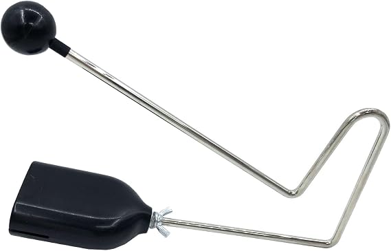 Vibra Slap Percussion Instrument Rattling Sound Effect Plastic Handheld Vibraslap Musical Instrument for Musicians, Bands or Studios (Black)