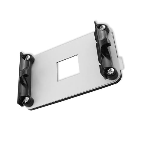 WenTigDY AM4 Backplate with Bracket,AM4 Backplane Mounting Hole Distance 3.51x2.13Inch CPU Heatsink Bracket Motherboard for AM4 Motherboard AMD Socket