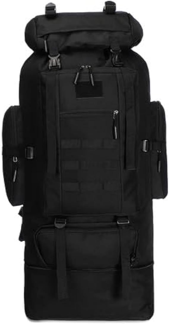 100L Hiking Backpack Men Large Waterproof Camping Backpack Lightweight Packable Backpacking Backpack Daypack Military Rucksack for Men Travel Climbing Outdoor Sports