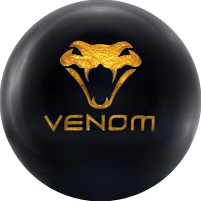 Bowlerstore Products Motiv PRE-DRILLED Black Venom Bowling Ball 13lbs