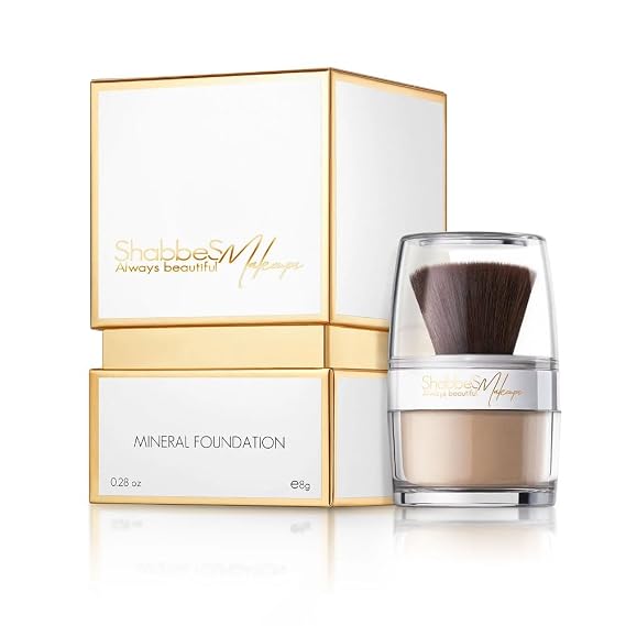 Generic Shabbes Makeup Mineral Powder Makeup for Shabbos MINERAL FOUNDATION Kosher for Shabbos Premium Quality Eco Friendly Chemical Free Cruelty Free Perfume Free 100% Natural (IVORY 01, 8 GM)