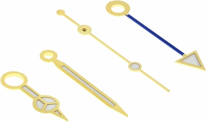 Ewatchparts Watch Hand Compatible With ETA 2836-2 2846 2892-2 2893-2 2892.A2 Watch Blue GMT Gold