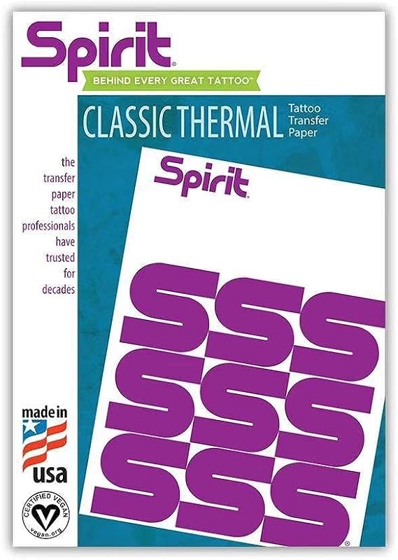 Spirit Thermal Transfer Paper by ReproFX Spirit 100 Sheets Box