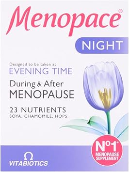 Vitabiotics Menopace Night - 30 Tablets