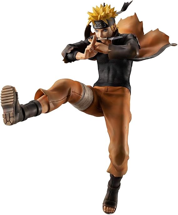 Megahouse - Naruto Shippuden - Naruto Uzumaki Shinobi (World War Version) GEM Series PVC Statue