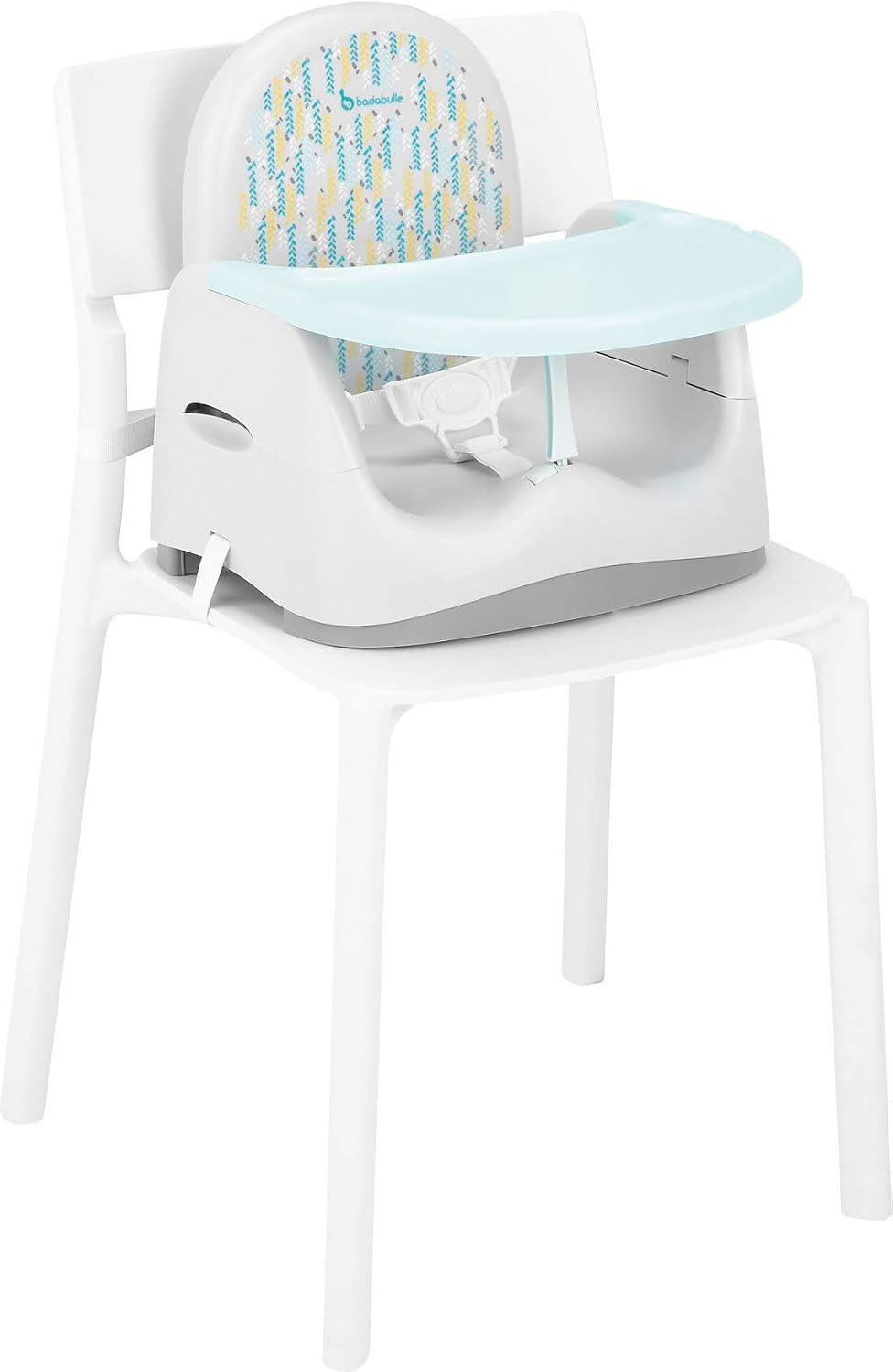 Badabulle Trendy baby booster seat for dining chair, folding, height-adjustable
