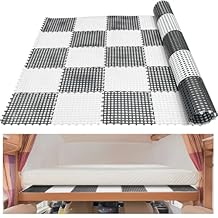 LILXIU Plastic Mattress Underlay 82.6 X 70.8 Inch RV Mattress Underlay Moisture Barrier Queen Size Under Mattress Ventilation for RV Boat Camper