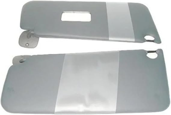 Sun Shade Inner Sun Visor Gray Right Left 2 Pcs Set For Kangoo Mk2 7700308877 8200309600 Car Inside Sun Visor