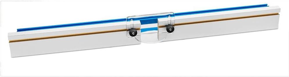 Router Table Fence (32) - Aluminum Extrusion Table Router Fence w/ Bit Safety Guard Provide Laser-Straight Surface - Comfortable Knobs for Easy, Tool-Free Fence Adjustments - Router Table Accessories