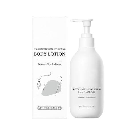 Hallys Body Lotion Original Ninamide Whitening Body Lotion Korea Moisturiser Deep Hydration for Dark Spots Dull Skin Fast Absorbing Non-Greasy Formula for All Skin Types