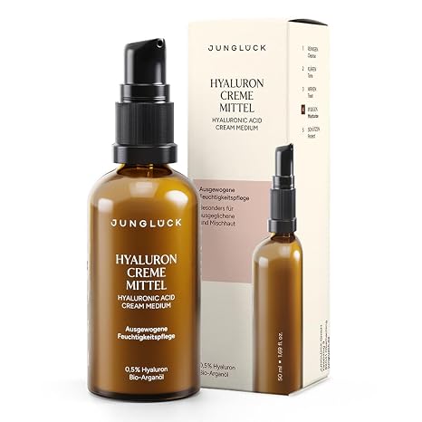 JUNGLÜCK Hyaluronic Cream Medium - Well Aging Face Cream High Dose