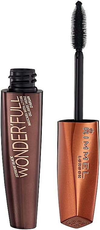 Rimmel Wonder’Full Mascara with Argan Oil, Extreme Black, 11ml