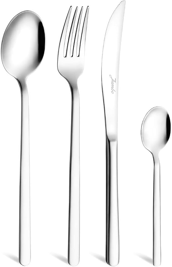 Jumbo 2900 Vannes 24 Parça 6 Kişilik Tatlı Çatal Kaşık Bıçak Takımı