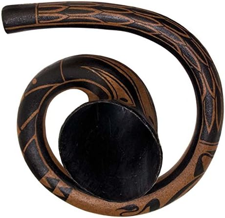 Didgeridoo, Baked wood Didgehorn Maori (Tone F)