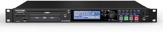TASCAM SS-CDR250N Solid State Recorder with Dual SD and CDR