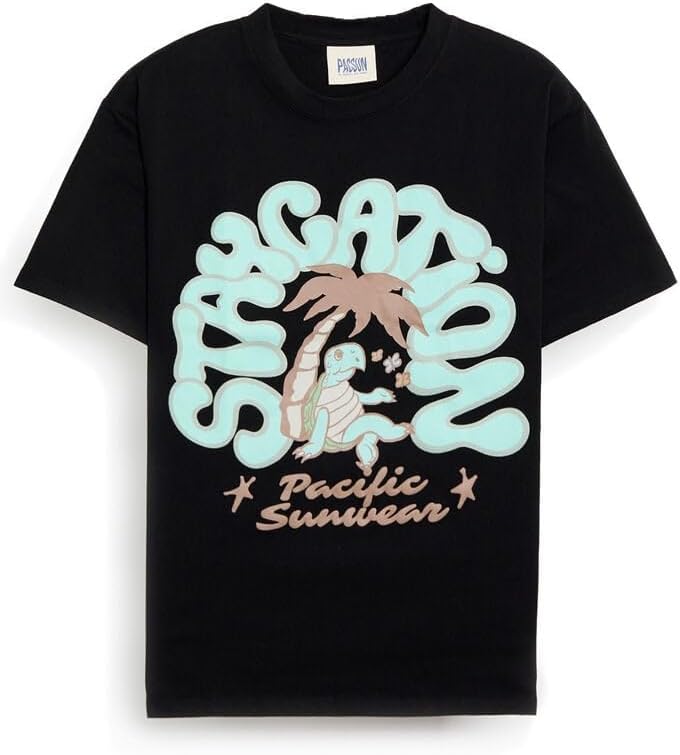 PacSun Mens Staycation T-Shirt - Multicolor