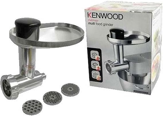 KENWOOD KAX950ME Meat Chopper - Compatible with Kenwood - Food Mincer - Electric - Silver