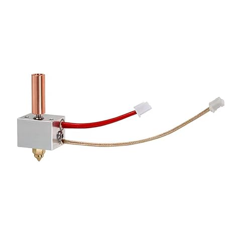 3D Printer Hotend Kit with Heating Rod and Dual Metal Nozzle Accessories 24V 50W Compatible withNeptune 4/4 Pro / 4 Max / 4 Plus