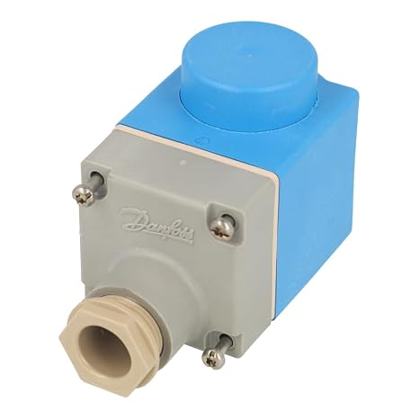 DANFOSS 018F6701 10 WATT, 220-230 V, 50 HZ, 6-11 MM Cable Diameter, Blue, IP67, Solenoid Coil, Valve