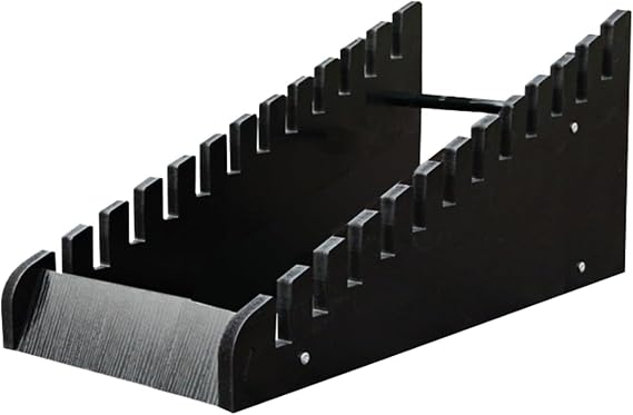 Porcelain Tile Display Rack Slotted Tile Display Rack for Building Material Samples, Multi-layer Standing Tile Sample Holder for Exhibition Halls Craft Shows Trade Show Store Display Bulk(12 ply-27.6x