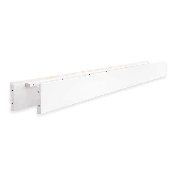 Full Size Wood Conversion Kit Bed Rails for Baby Appleseed & Eco-Chic Cribs
