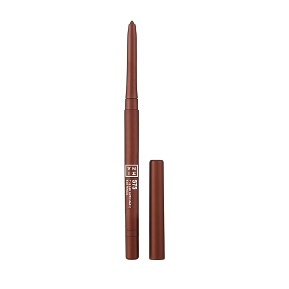 3INA The 24H Automatic Eye Pencil - Highly Pigmented Eyeliner Pencil - 24-Hour Wear Eye Makeup - Retractable with Built-In Sharpener - 575-0.011 oz