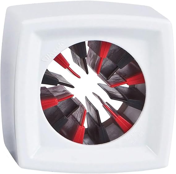 Rycote Square Mic Flag for Reporter Square Mics Ranging 19 to 38mm (0.74-1.49") in Diameter, White