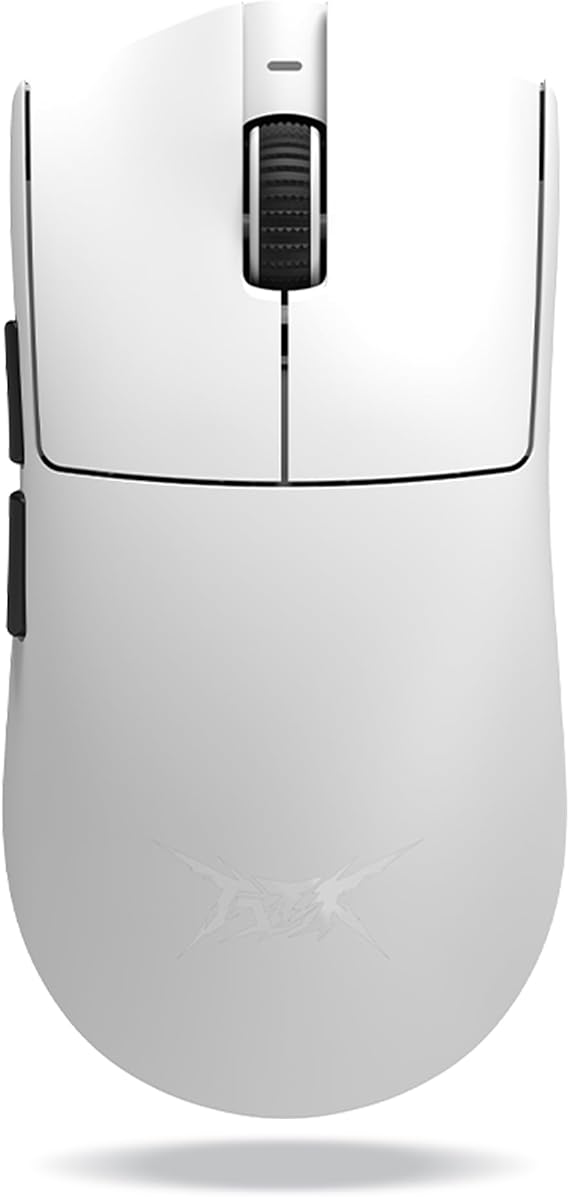 ATK Blazing Sky X1 Wireless Gaming Mouse - Ultra Lightweight 49-54g, PixArt PAW3950/3950 Ultra Sensor, Quad Mode Connection, 8K Polling, Optical Switch X1 Ultra, White