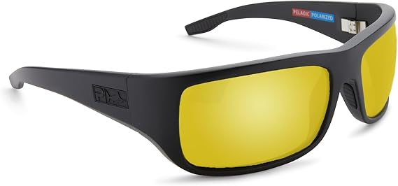 PELAGIC Fish Hook - Polarized Mineral Glass Fishing Sunglasses