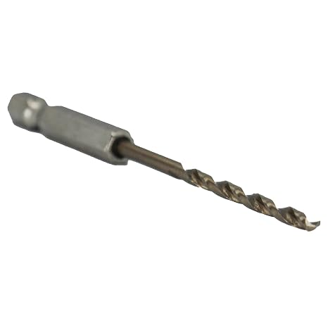 Drill America 1/16" Quick Change Cobalt Drill Bit with Hex Shank, COHEX Series