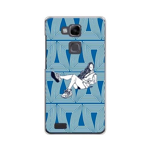SECOND SKIN Face SNEAKER ADDICT Clear  for Ascend Mate 7 MT-J1Rakuten Mobile RHWMJ1-PCCL-280-Y705