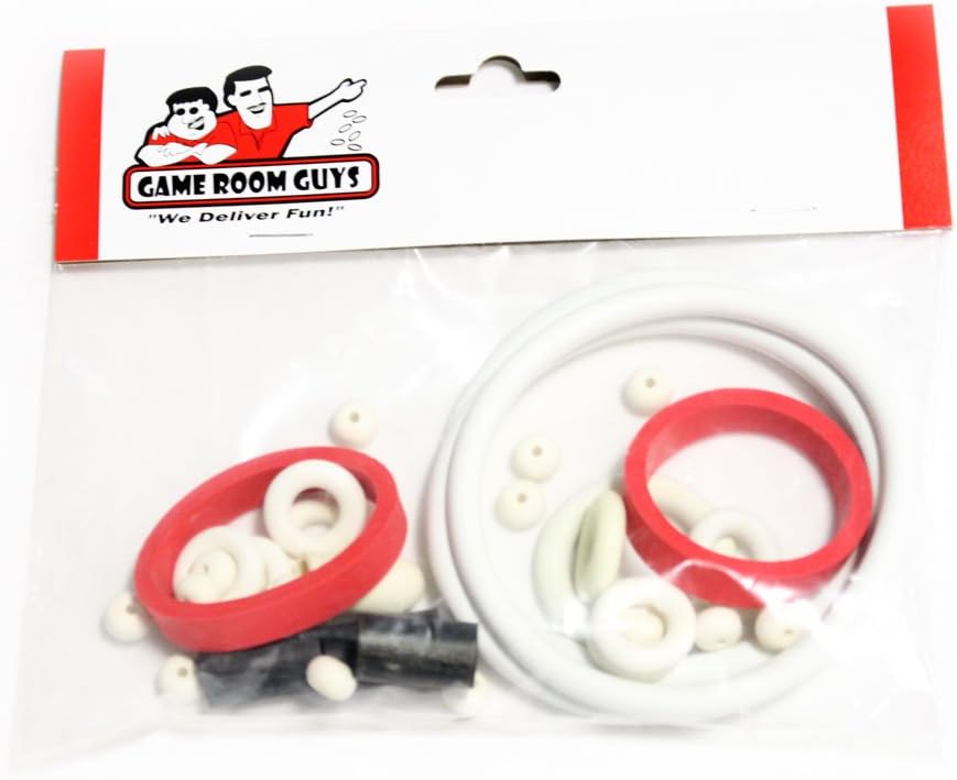 Game Room Guys Gottlieb Silver Slugger Pinball White Rubber Ring Kit