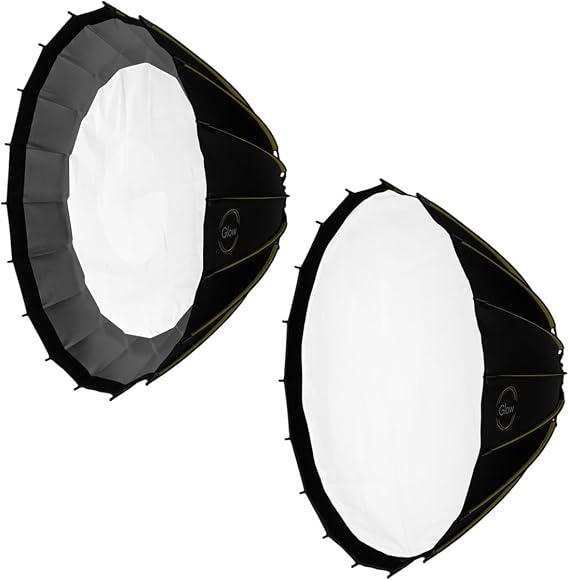 Glow EZ Lock Inner and Outer Diffusion Fabrics for Profond Quick-Open 47.2" Deep Parabolic Softbox