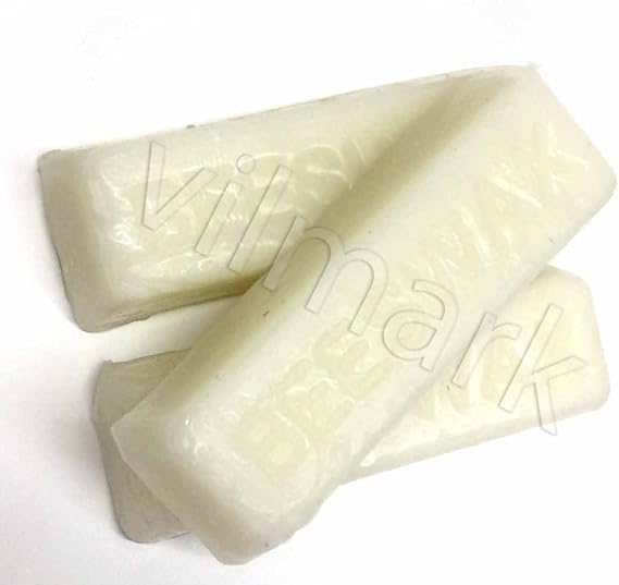 Beeswax 5 oz Filtered 100% Pure White Premium Bees Wax Cosmetic Grade A (5 bars)