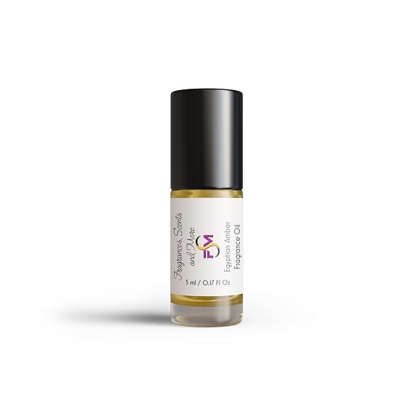 Egyptian Amber Fragrance Oil - 0.17 Fl Oz Glass Roll On (5ml)