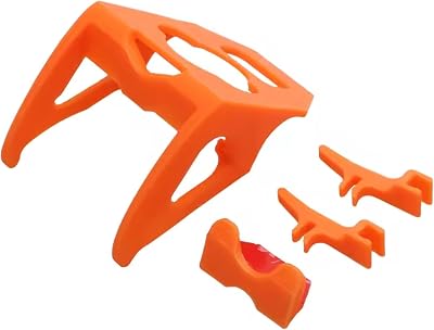 1Set Action Camera Lens Gimbal Protective Cover for Hover X1 ProPromax 3D Printed PLA Anti-Collision Protection Frame Kit RC Drone Model Accessories Orange