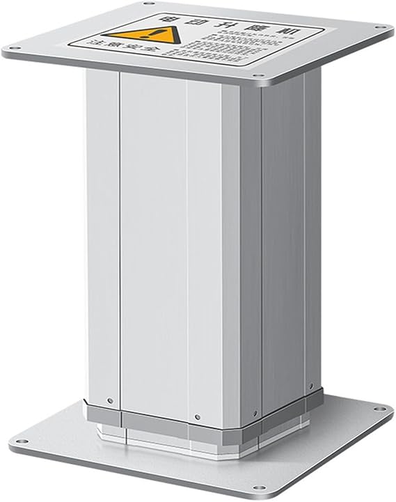 Electric Lifting Column 12V/24V, High Thrust Force Heavy Duty Table Lift Leg Aluminum Panel for Workbench(32mm/s-12V-100N,100mm)