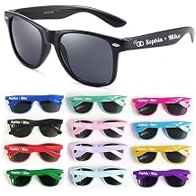 Custom Sunglasses Personalized Bulk Wedding Favors Customize Logo Adult Sunglasses Guests Birthday Gifts