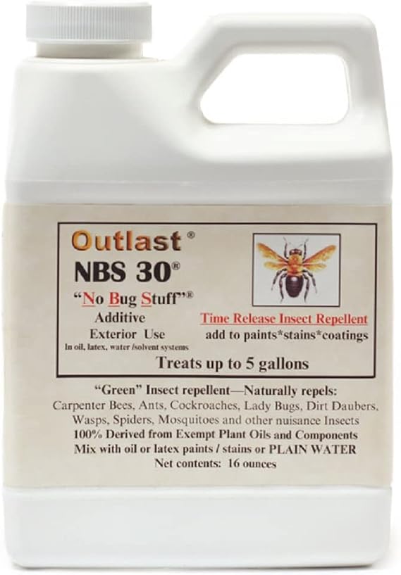 Outlast NBS30 - No Bug Stuff Paint Additive - 16 oz Bottle