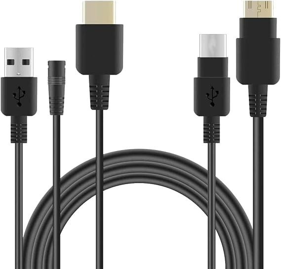 GAOMON 3-in-2 Cable for PD1161 Drawing Tablet, Gathering HDMI and USB in One Cable