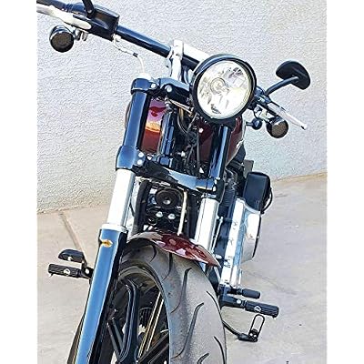 JBSporty 2018-2025 Black Out Vinyl Decal Top Fork Kit to fit Harley Davidson Breakout FXBR FXBRS Gloss 2 Bonus Sheets!