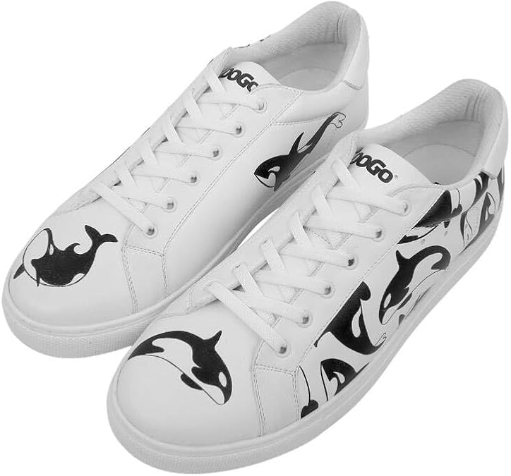 DOGO Casual Sneakers for Men - Vegan Leather and Unique Design Walking Sneakers for Men