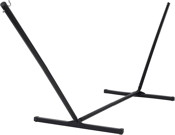 SUNCREAT 12 FT Heavy Duty Hammock Stand, 475 lbs Capacity, Black
