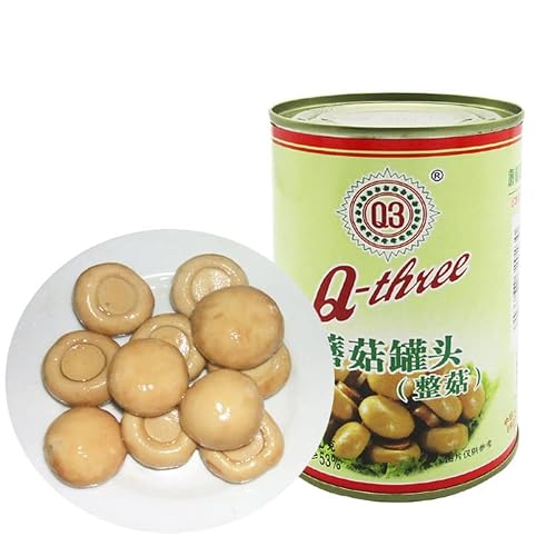 Canned Mushrooms, Canned Mushrooms, 400Gcan, Wild Fresh Mushrooms, Kimchi, Vegetarian, Very Suitable for Salads and Healthy Meal Side Dishes, Pizza Side Dishes, Home Cooking Ingredients 1 can