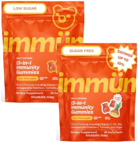 Gruns Immun 13-in-1 Immunity Support Supplement Gummies, 2x28