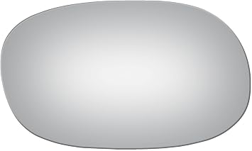 Flat Driver Or Passenger Right Side Replacement Mirror Glass for 1973-1977 Oldsmobile Cutlass Supreme (Rwd)