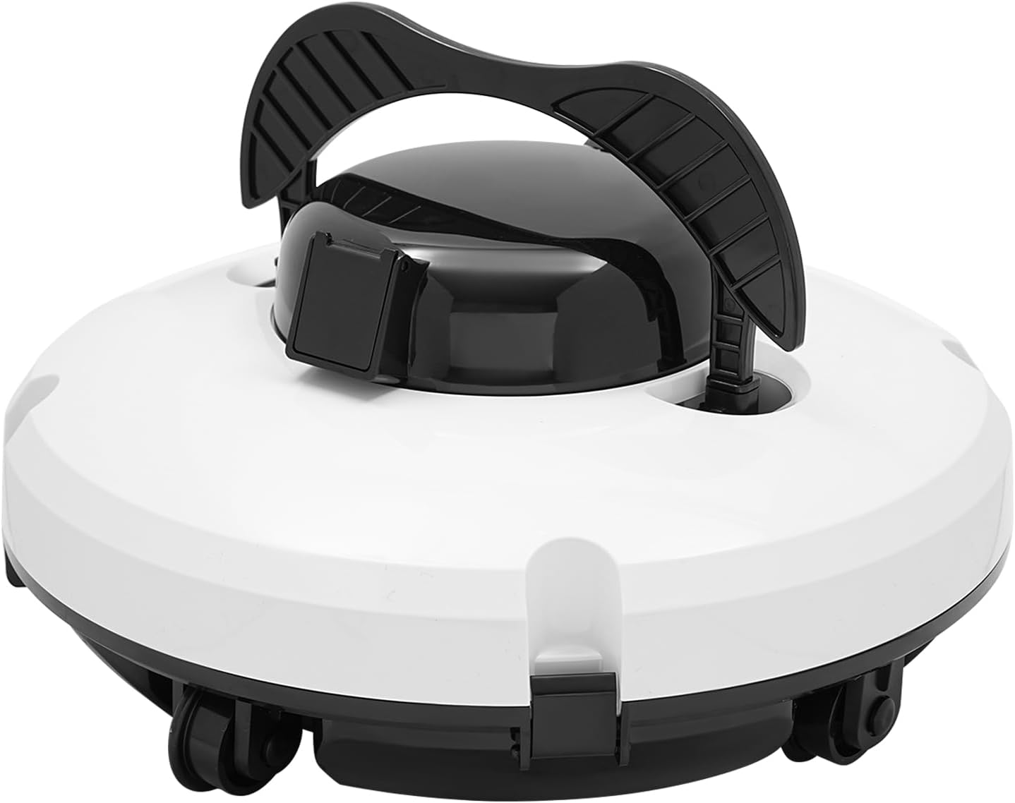 Cordless Robotic Pool Cleaner, Dual Motors & Double Suction Cups, Automatic Pool Vacuum Robot Lasts up to 120 Mins, Self-Parking, for Above & In Ground Pools, IPX8 Waterproof